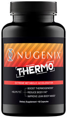 Nugenix Thermo frente del envase mostrando diseño y cantidad