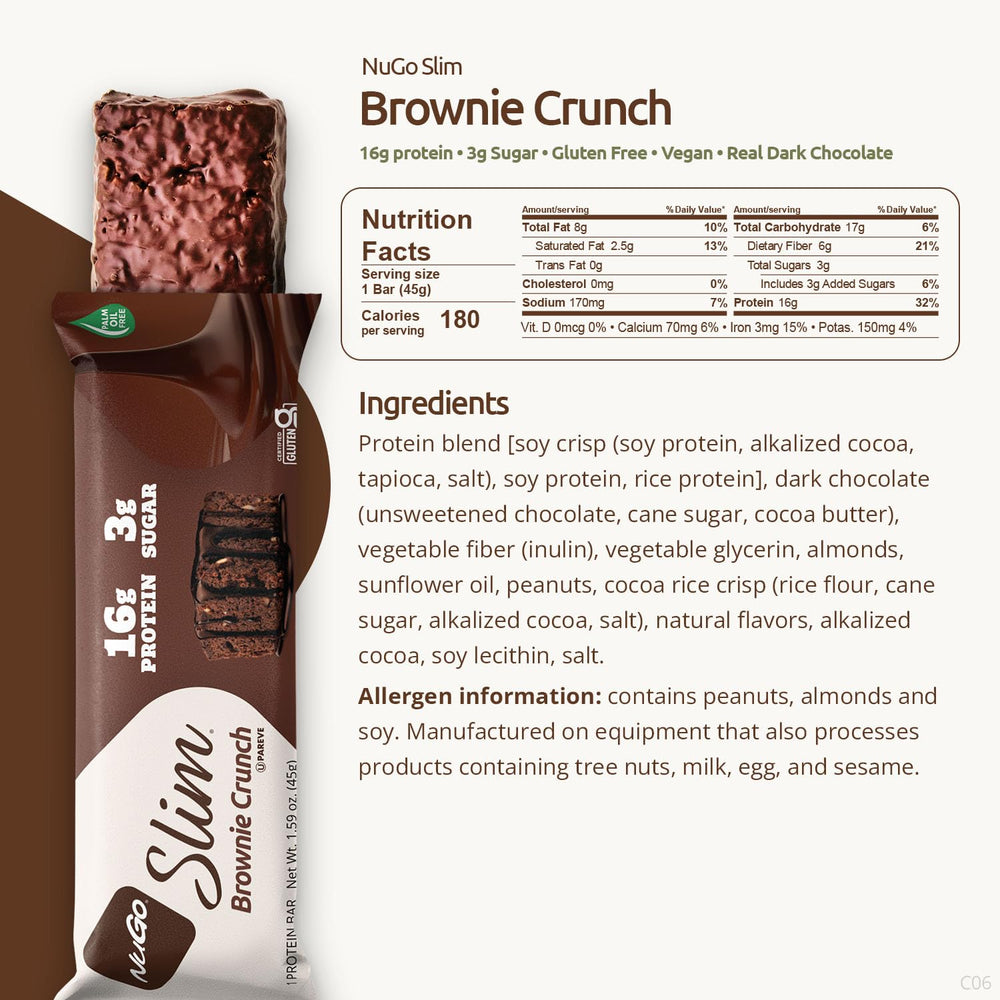 NuGo Slim barra dentro de mochila ideal para snack fuera de casa