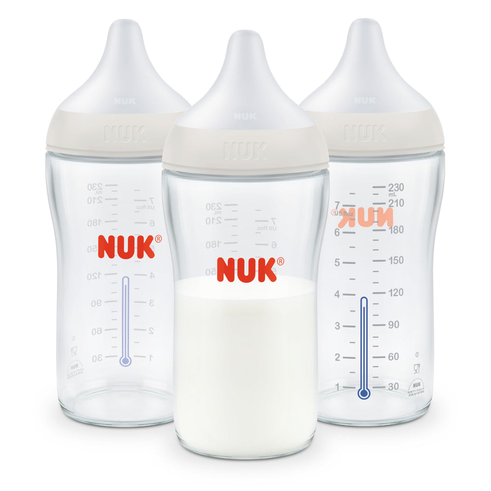 NUK primer plano de tetina suave que facilita agarre natural