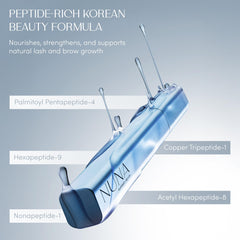 NUNA packaging label showing peptide and botanical ingredient benefits