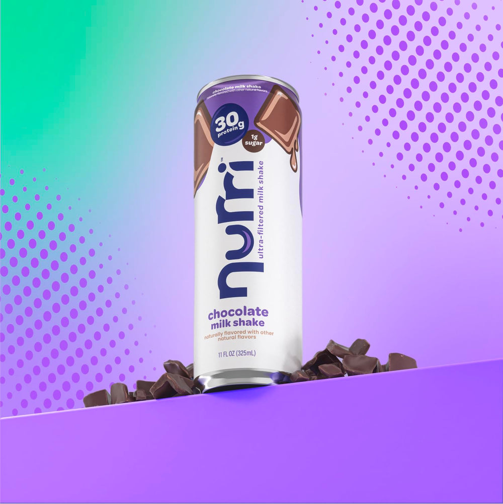 Nurri detalle de etiqueta con vitaminas y minerales información clara