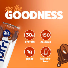 nurri etiqueta nutricional y porción con 30 g proteína y 150 kcal
