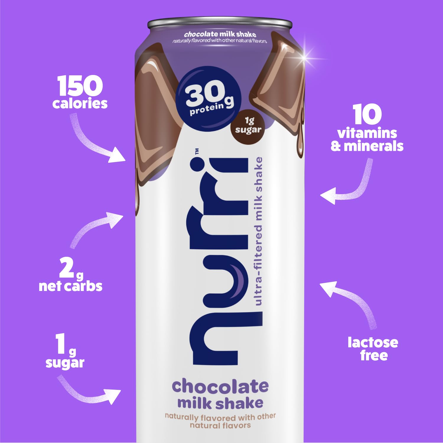 Nurri primer plano textura cremosa chocolate sabor indulgente