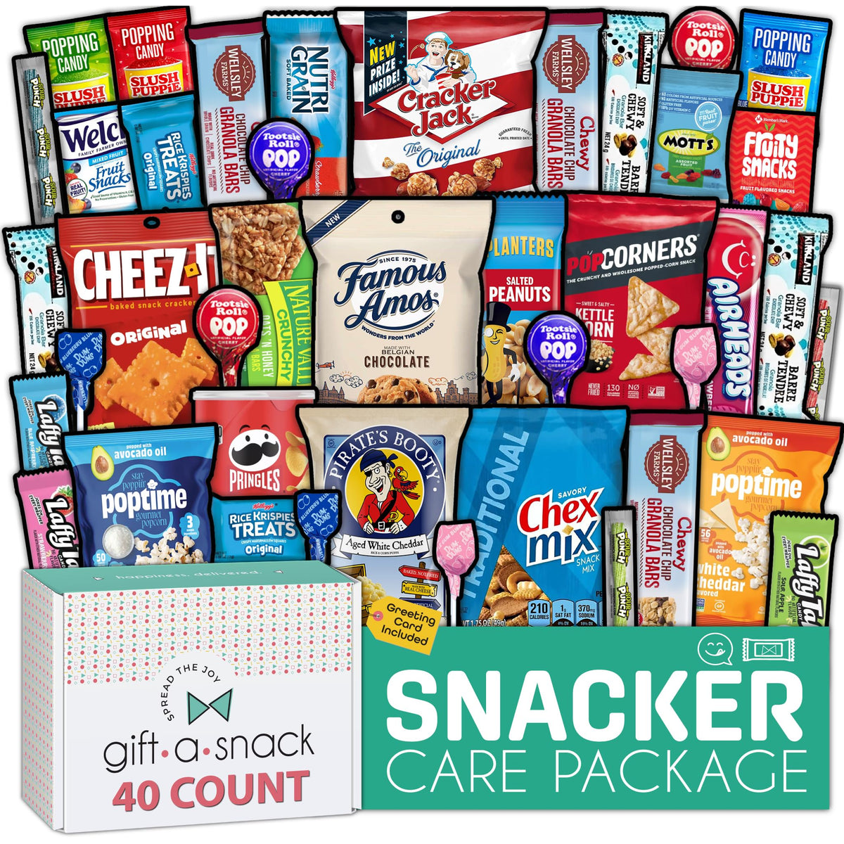 Nut Cravings caja exterior elegante lista para regalar y proteger el contenido