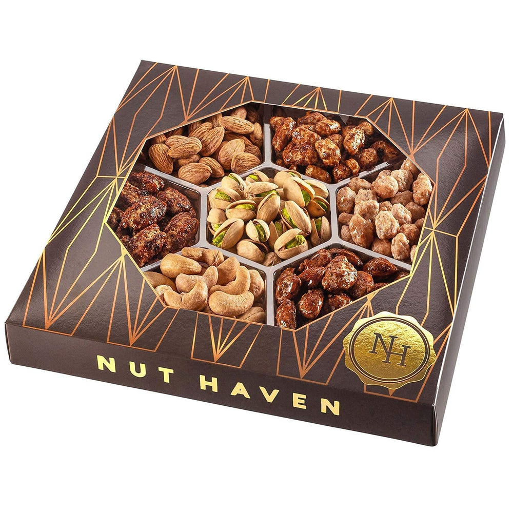 Nut Haven glazed almonds close-up highlighting glossy coating and crunchy texture