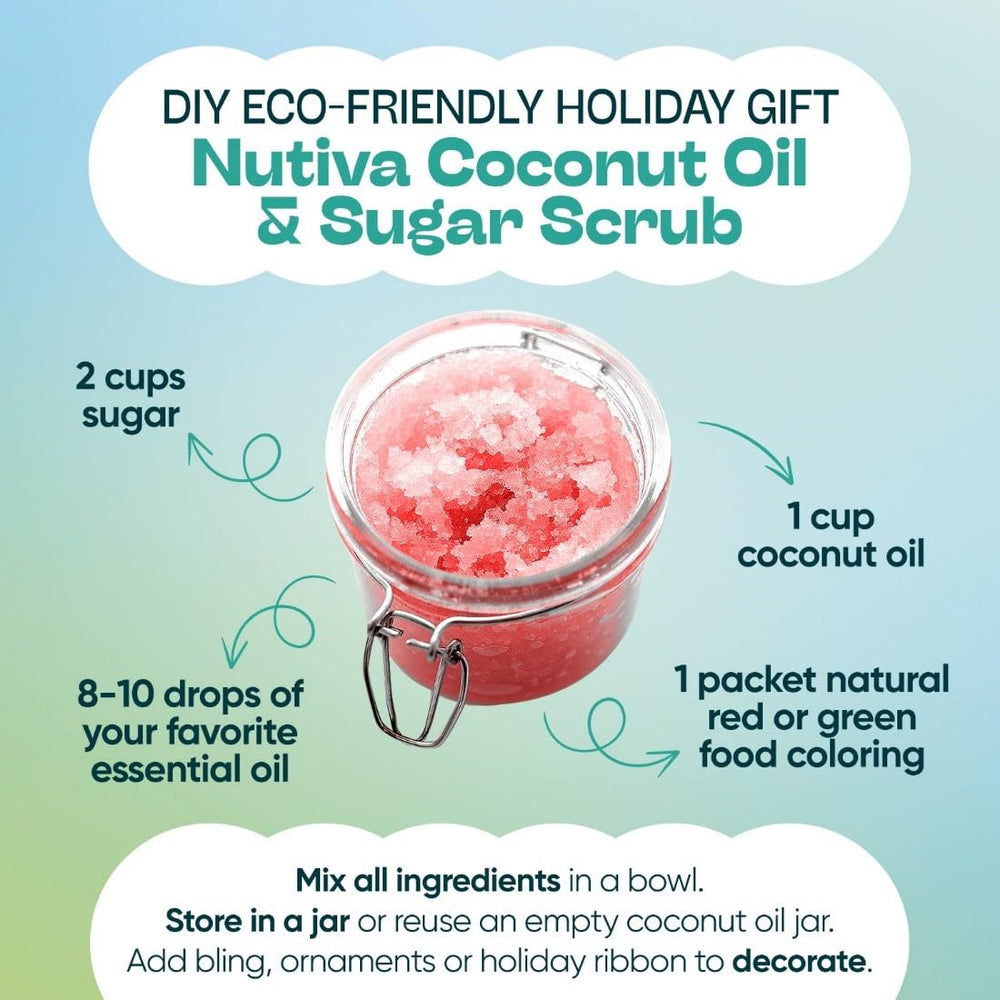 Nutiva oil in skillet for sautéing, showing cooking versatility and natural flavor boost