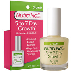 Nutra Nail frasco frontal mostrando etiqueta y tamaño práctico