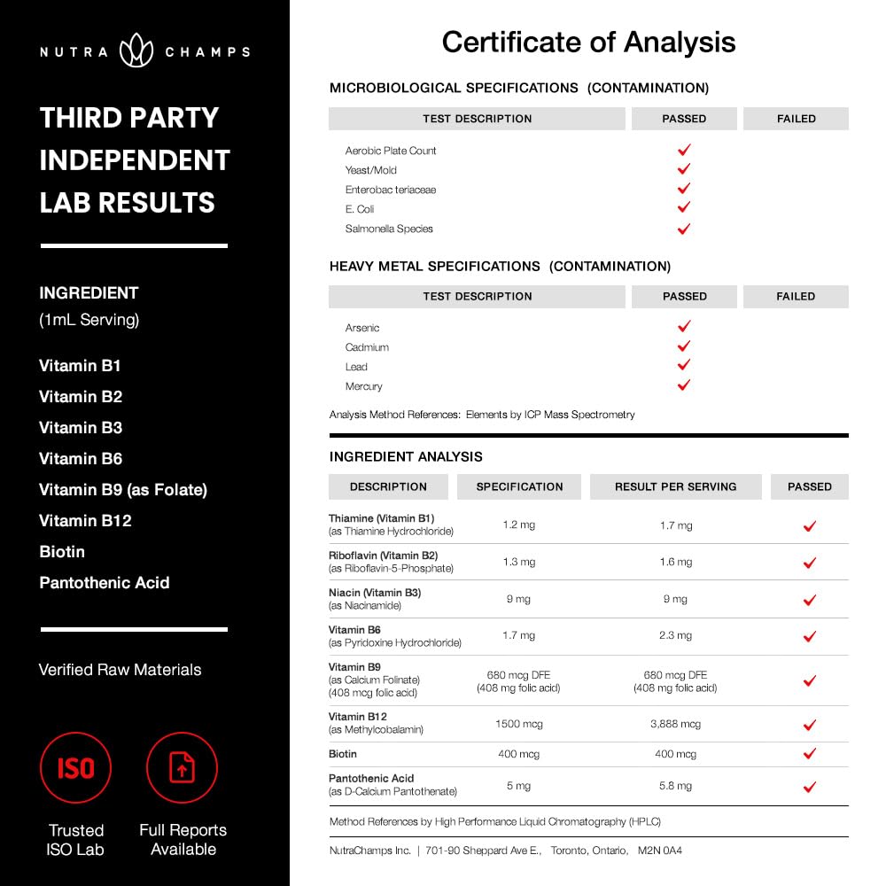 NutraChamps ingredientes orgánicos destacados y certificación USDA visible