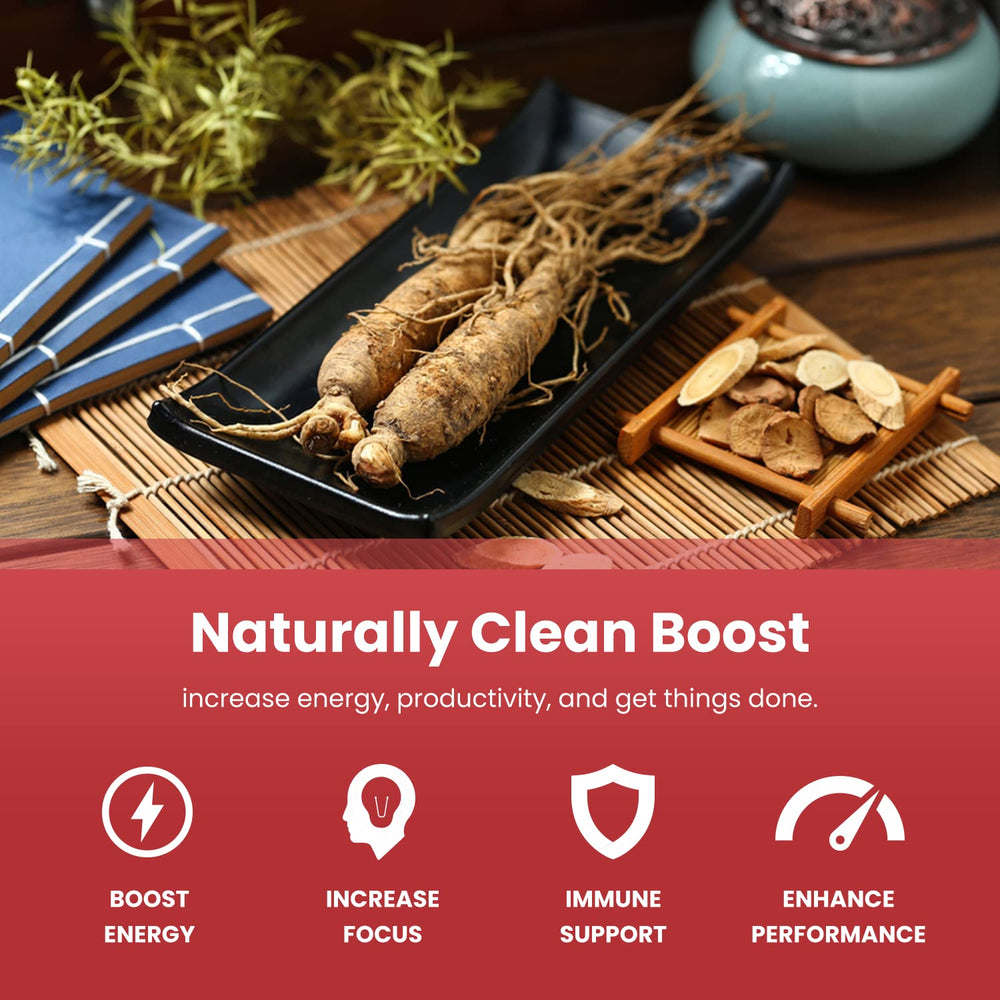 NutraChamps capsules beside measuring spoon showing serving size clarity