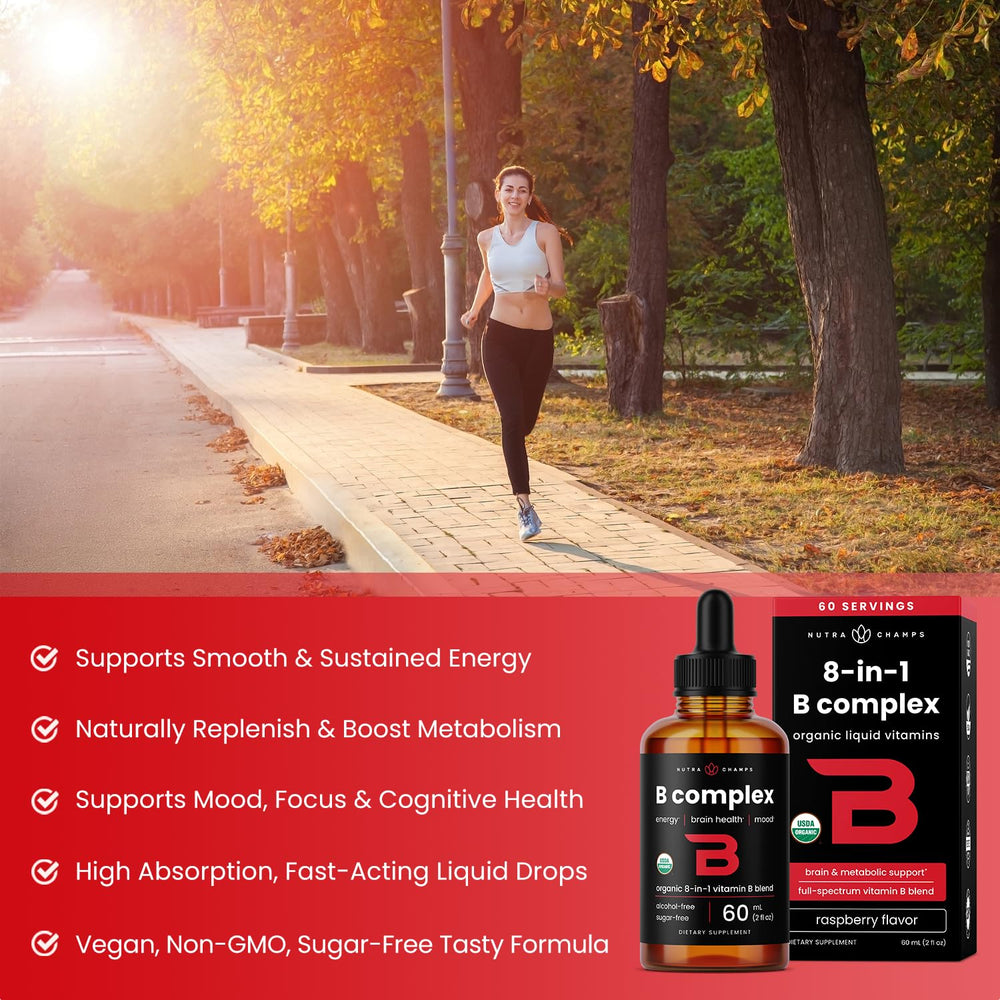 NutraChamps aplicación sublingual demostrando uso fácil y rápido