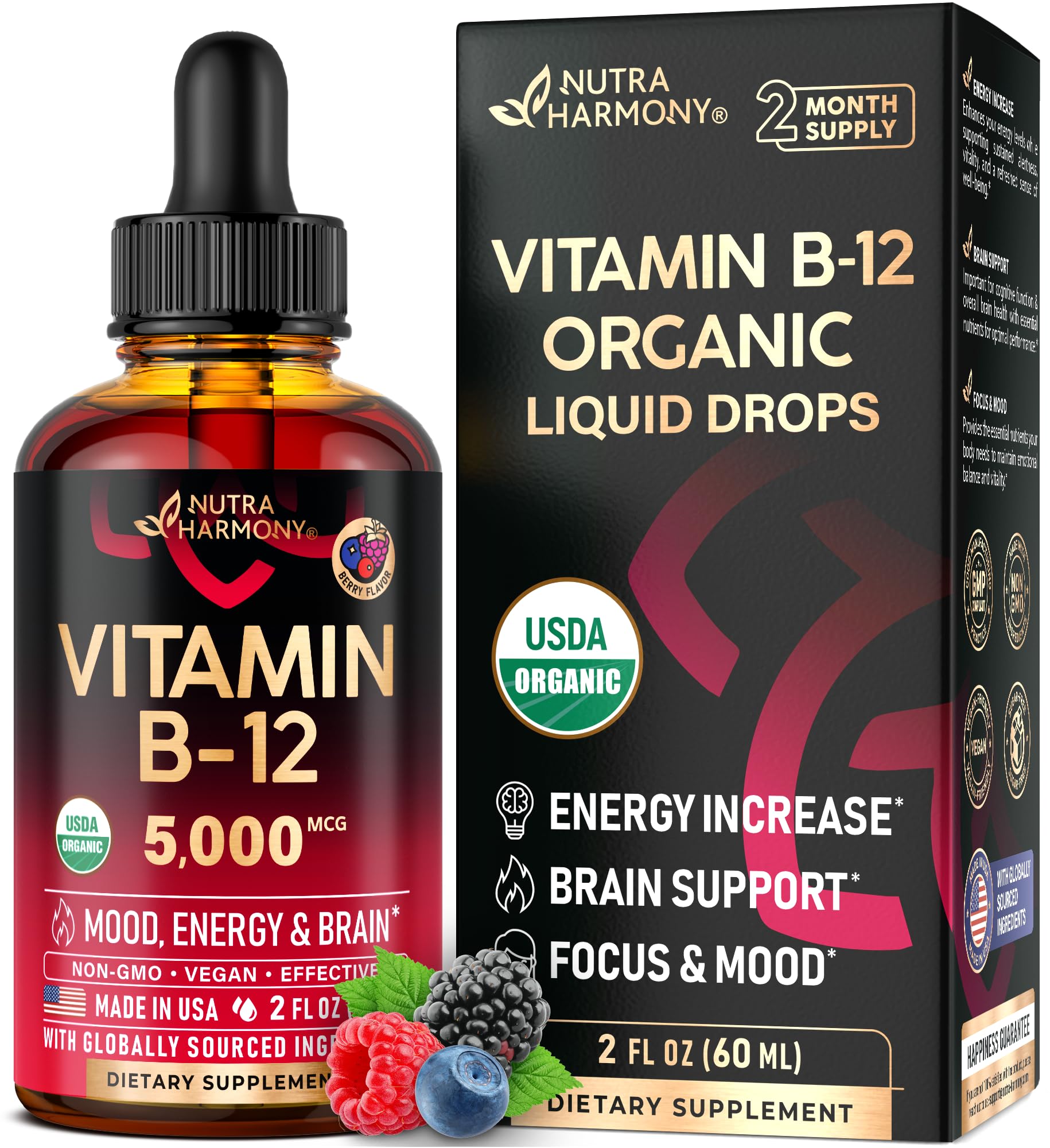 NUTRAHARMONY frente del envase mostrando diseño y potencia