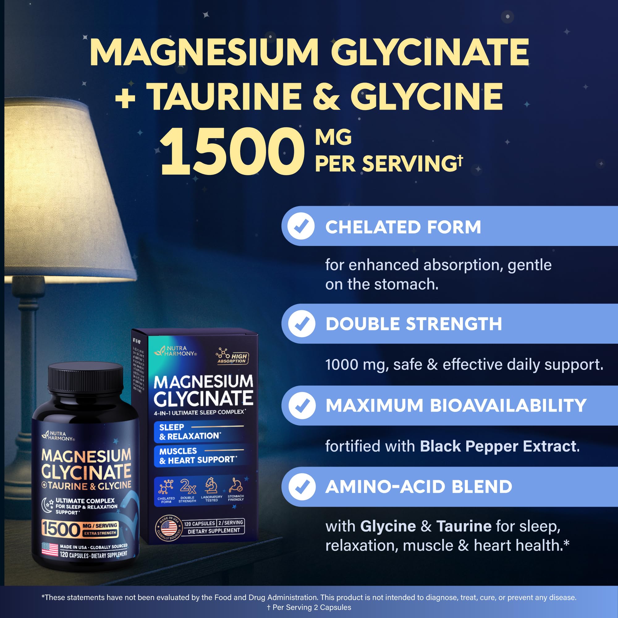 NUTRAHARMONY cápsula junto a moneda para comparar tamaño práctico