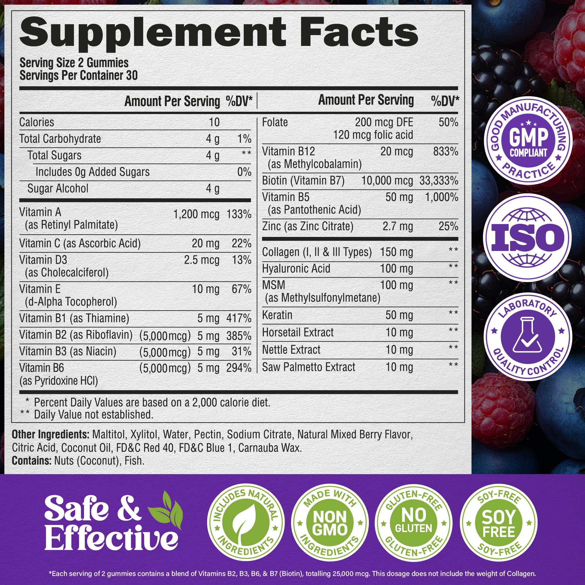 NUTRAHARMONY comparación de gomita y cápsula destacando conveniencia
