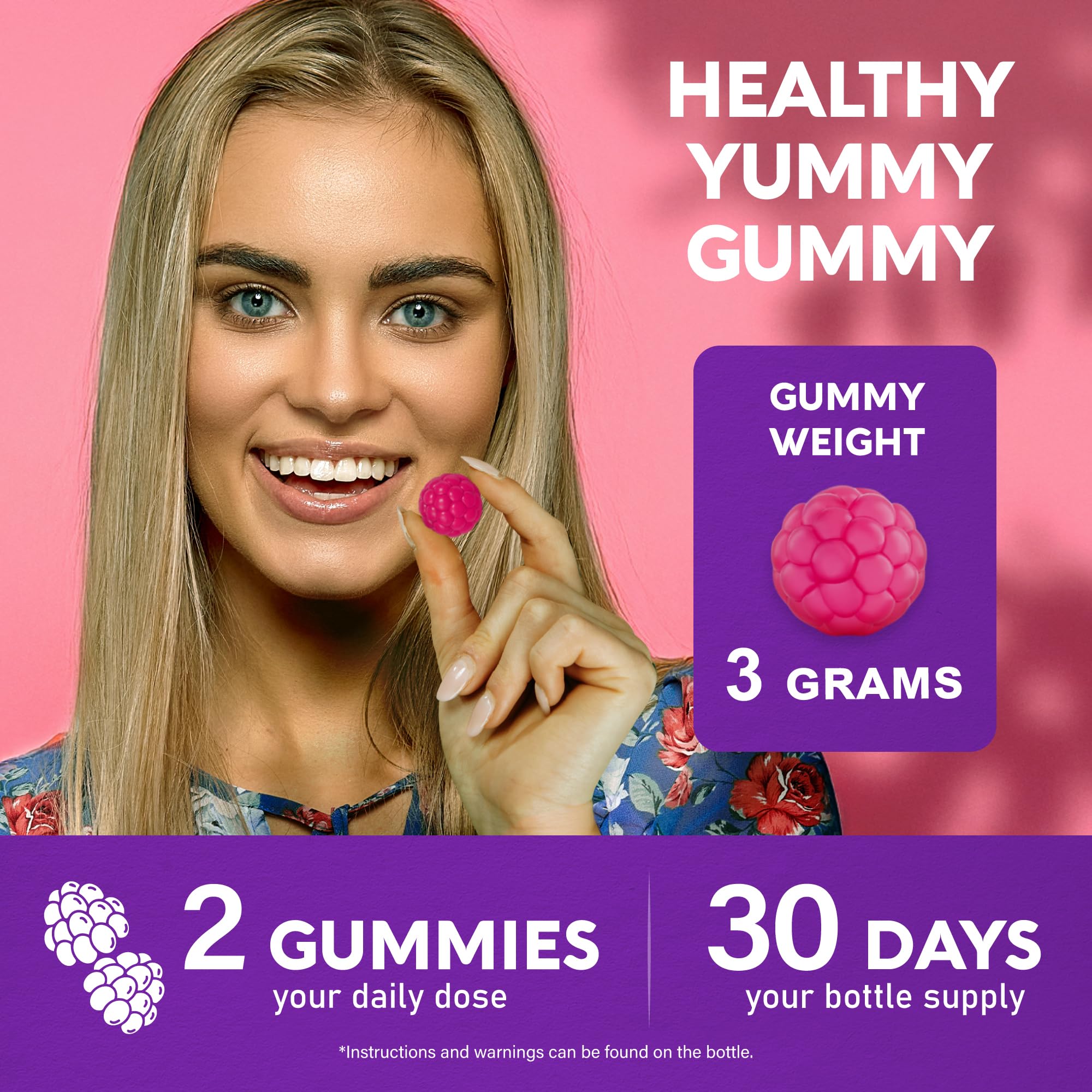 NUTRAHARMONY gomitas junto al lavabo como recordatorio de uso diario