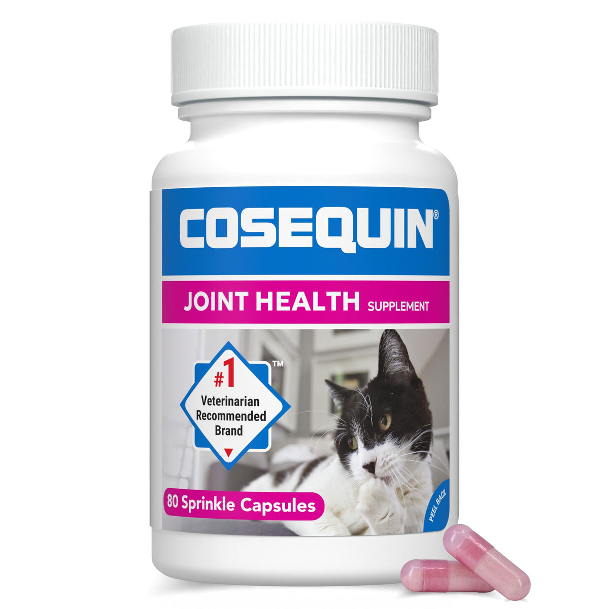 NutraMax Cosequin front packaging showing product benefits and 80ct count