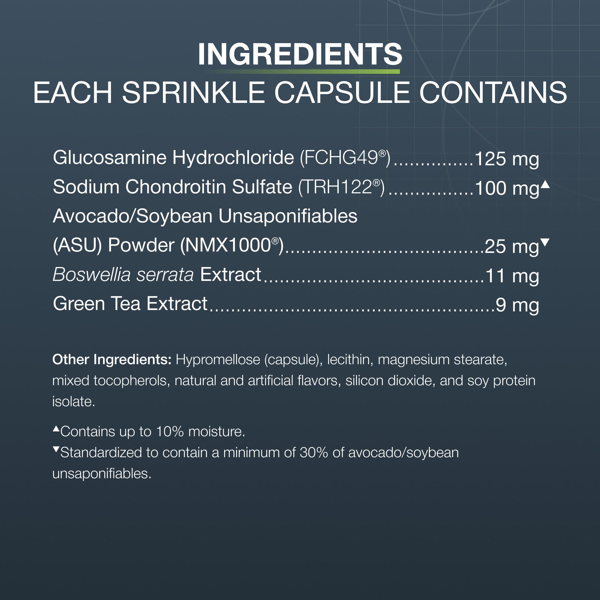 Nutramax Dasuquin quality seal and manufacturing standards on label