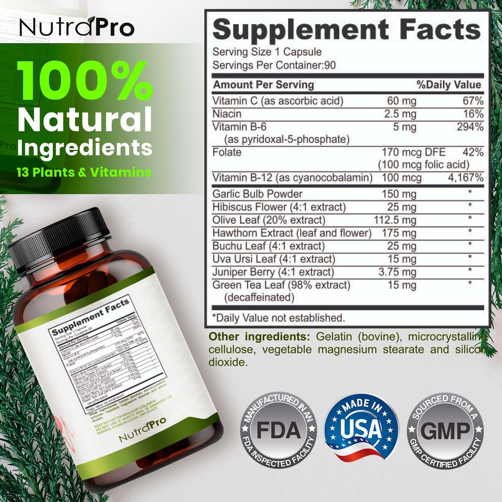 NutraPro tabletas en mano para comparar tamaño y dosificación