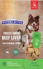 Nutri Bites paquete frontal grande, visibilidad del producto y conveniencia