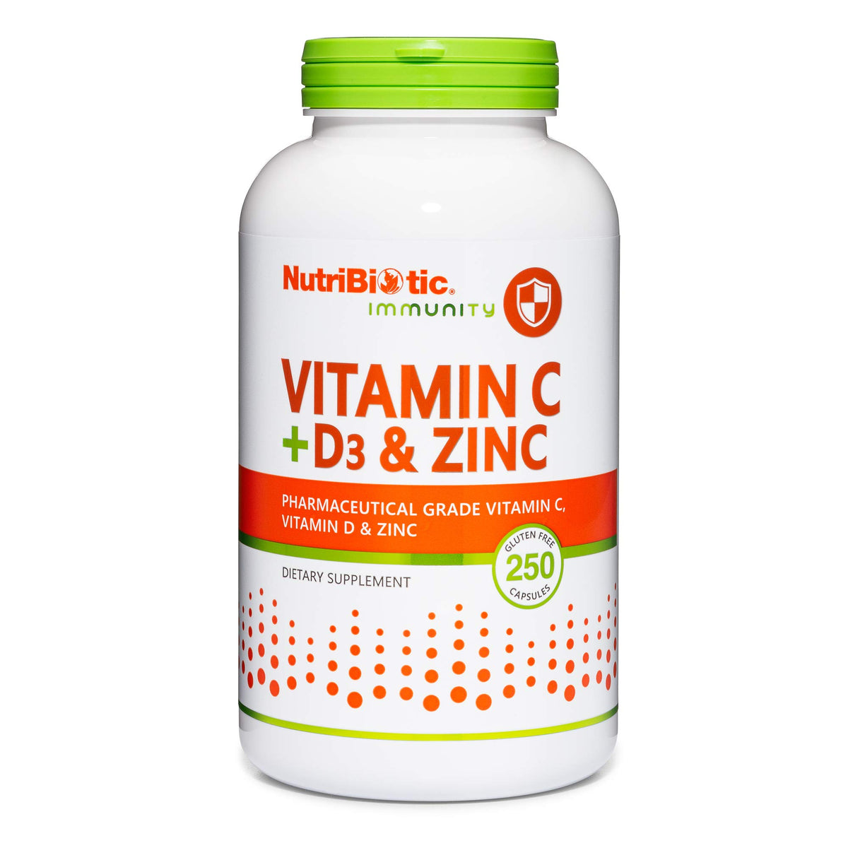 NutriBiotic vista frontal del envase que muestra la presentación y cantidad