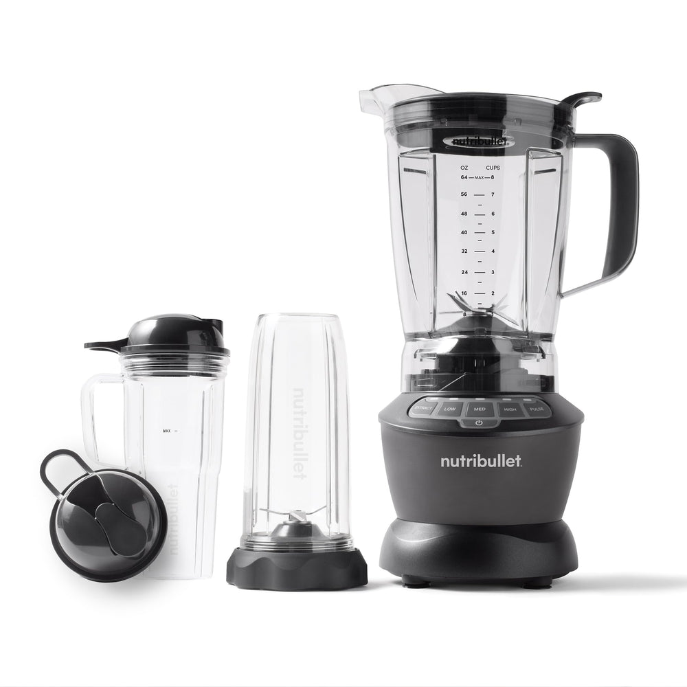 NutriBullet close-up of Easy-Twist extractor blade showing stainless steel cyclonic action and efficient extraction