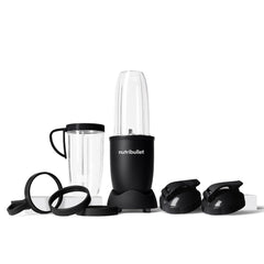 NutriBullet Pro 900 MatteBlack front view showing compact design and power