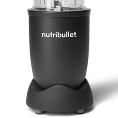 NutriBullet Pro 900 pouring a smoothie highlighting fast, smooth results