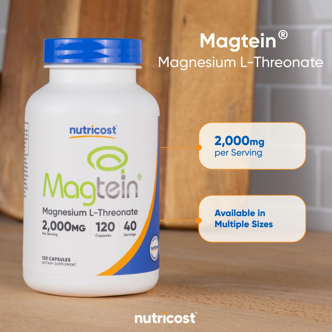 Nutricost cápsulas vegetarianas destacando formulación sin gluten