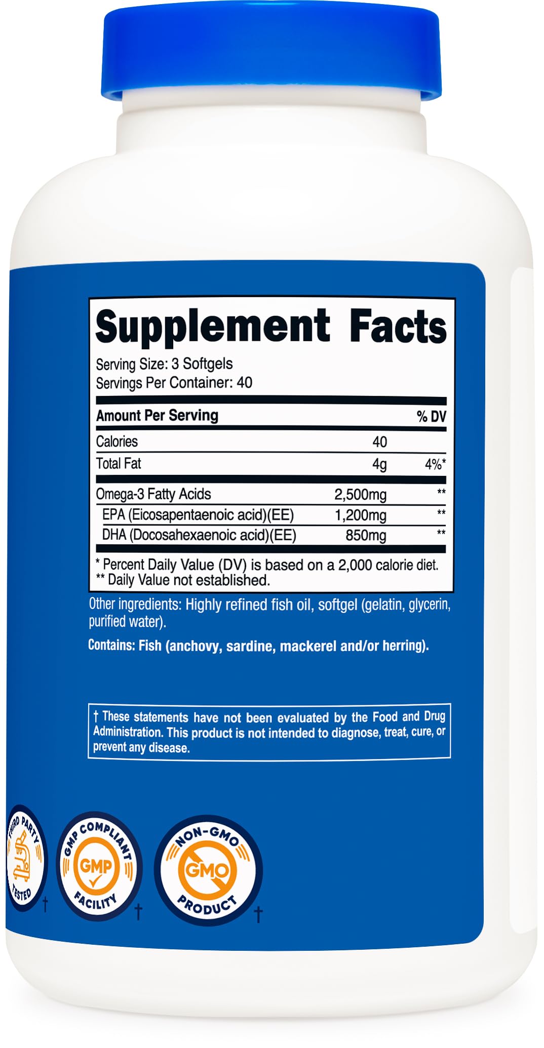Nutricost bottle on kitchen counter indicating daily supplement routine