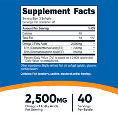 Nutricost softgel close-up highlighting smooth oil capsule and easy swallowing