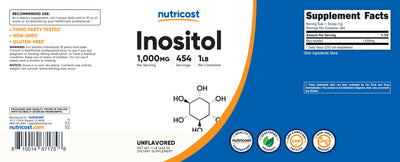 Nutricost comparación de tamaño del envase para valorar cantidad