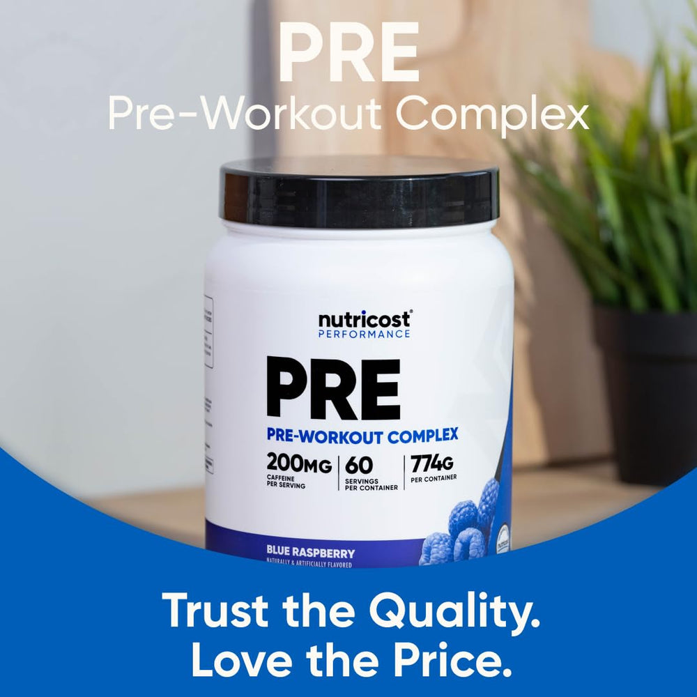 Nutricost supplement facts label showing ingredient transparency and third-party testing