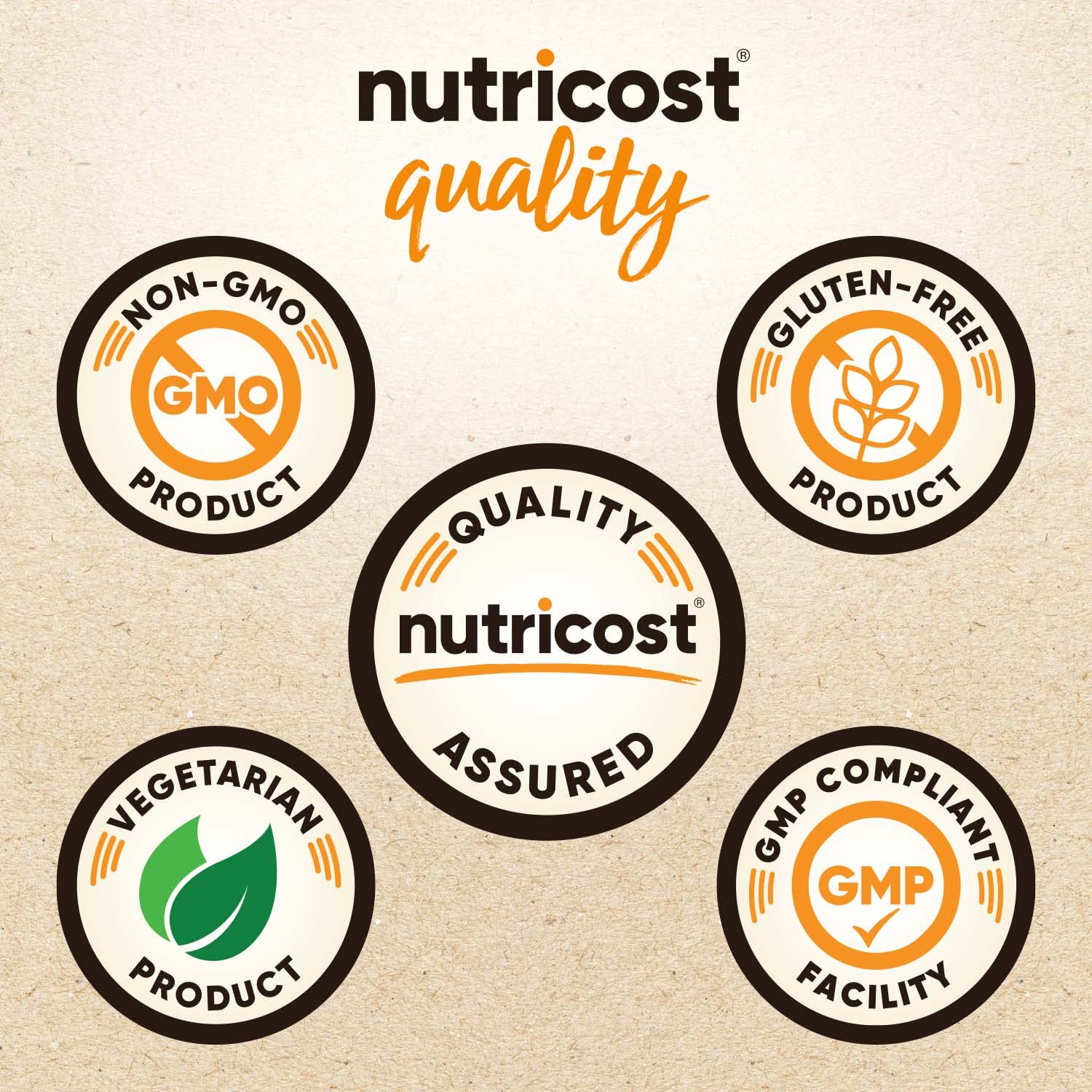 Nutricost primer plano textura del polvo que resalta color y solubilidad