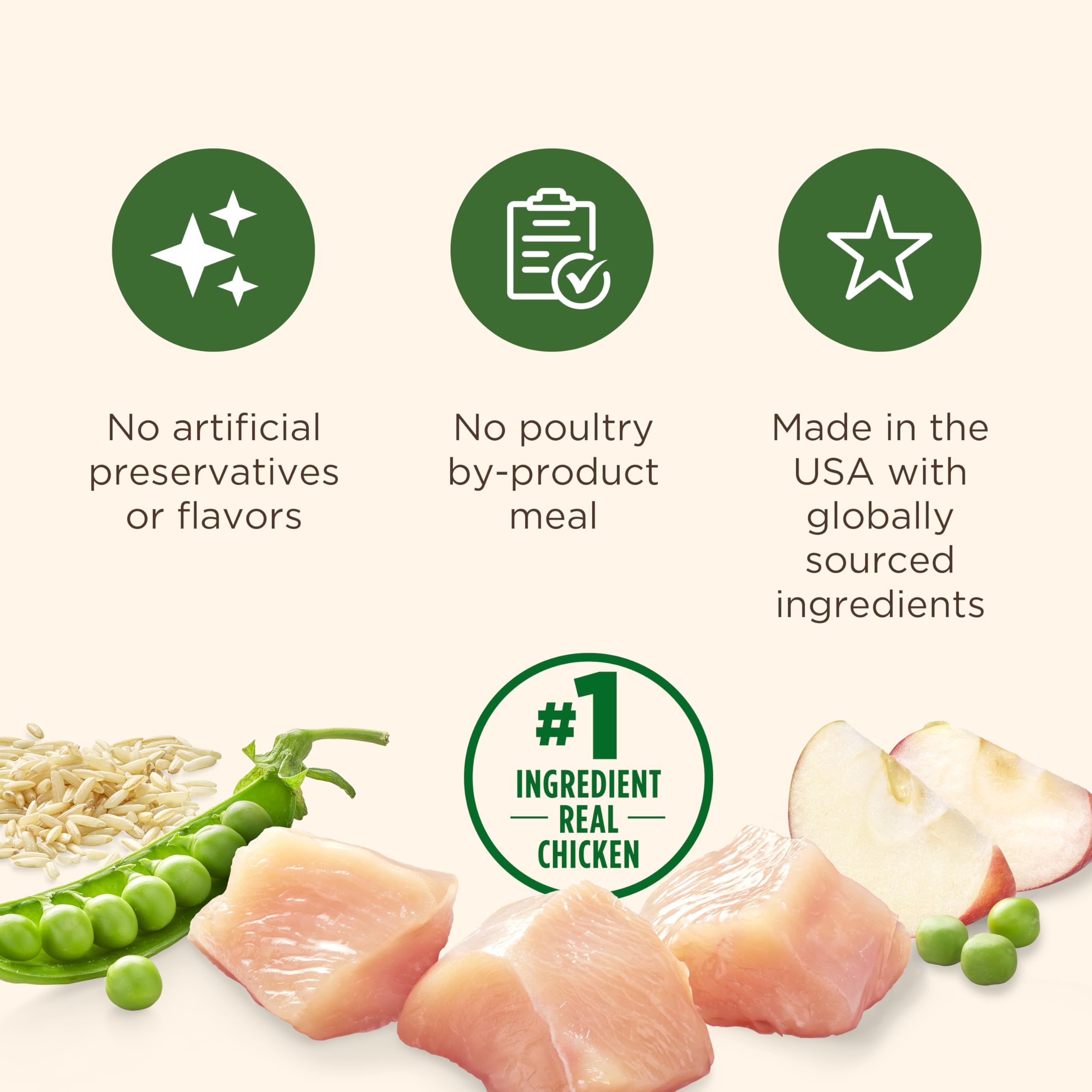 Nutrish porción servida en plato indicando apetito y aceptación