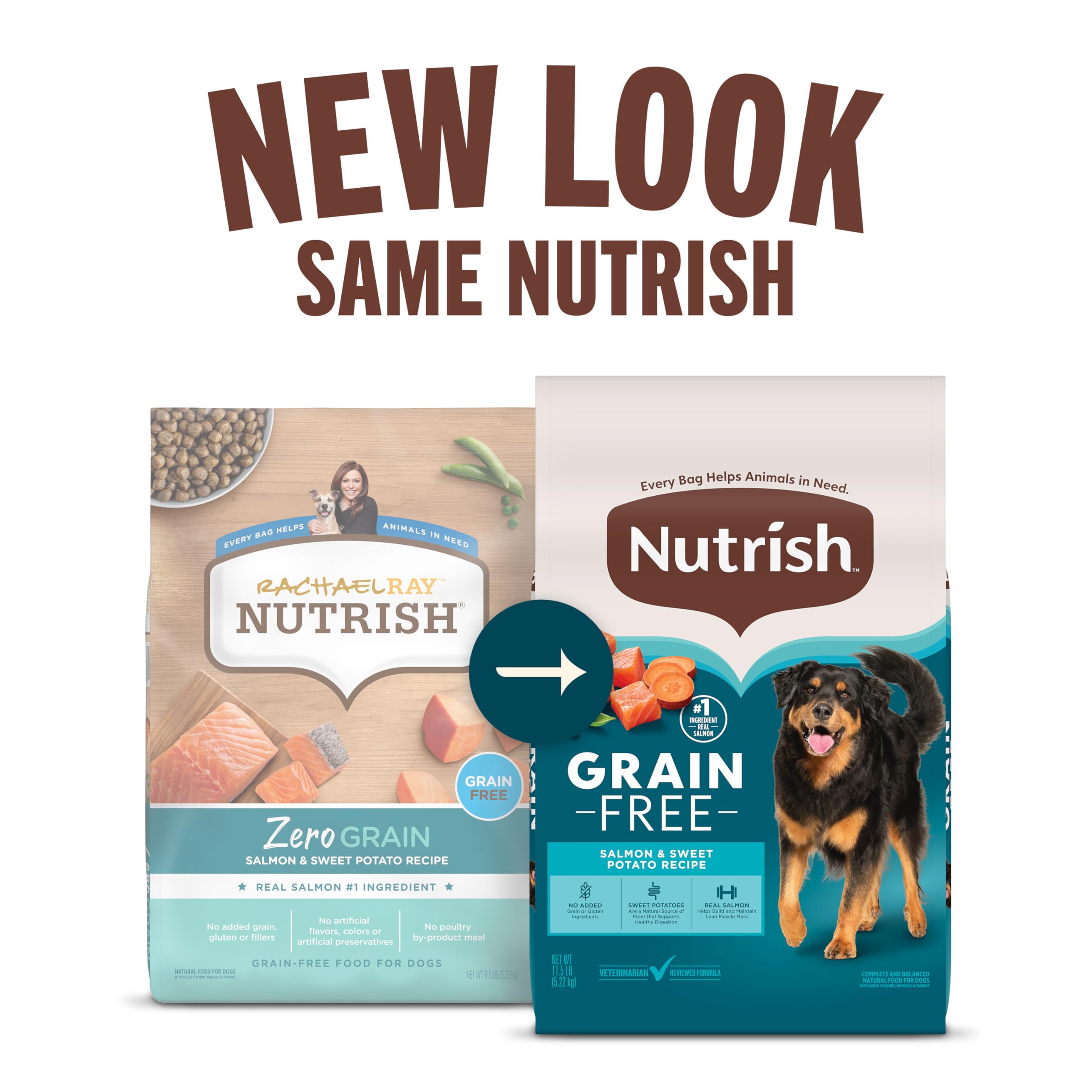 Nutrish cierre de bolsa mostrando conservación y frescura prolongada