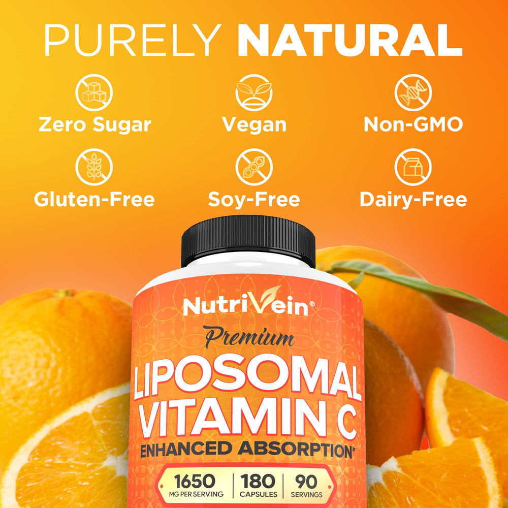 Nutrivein bottle on kitchen counter in lifestyle setting, daily routine fit benefit