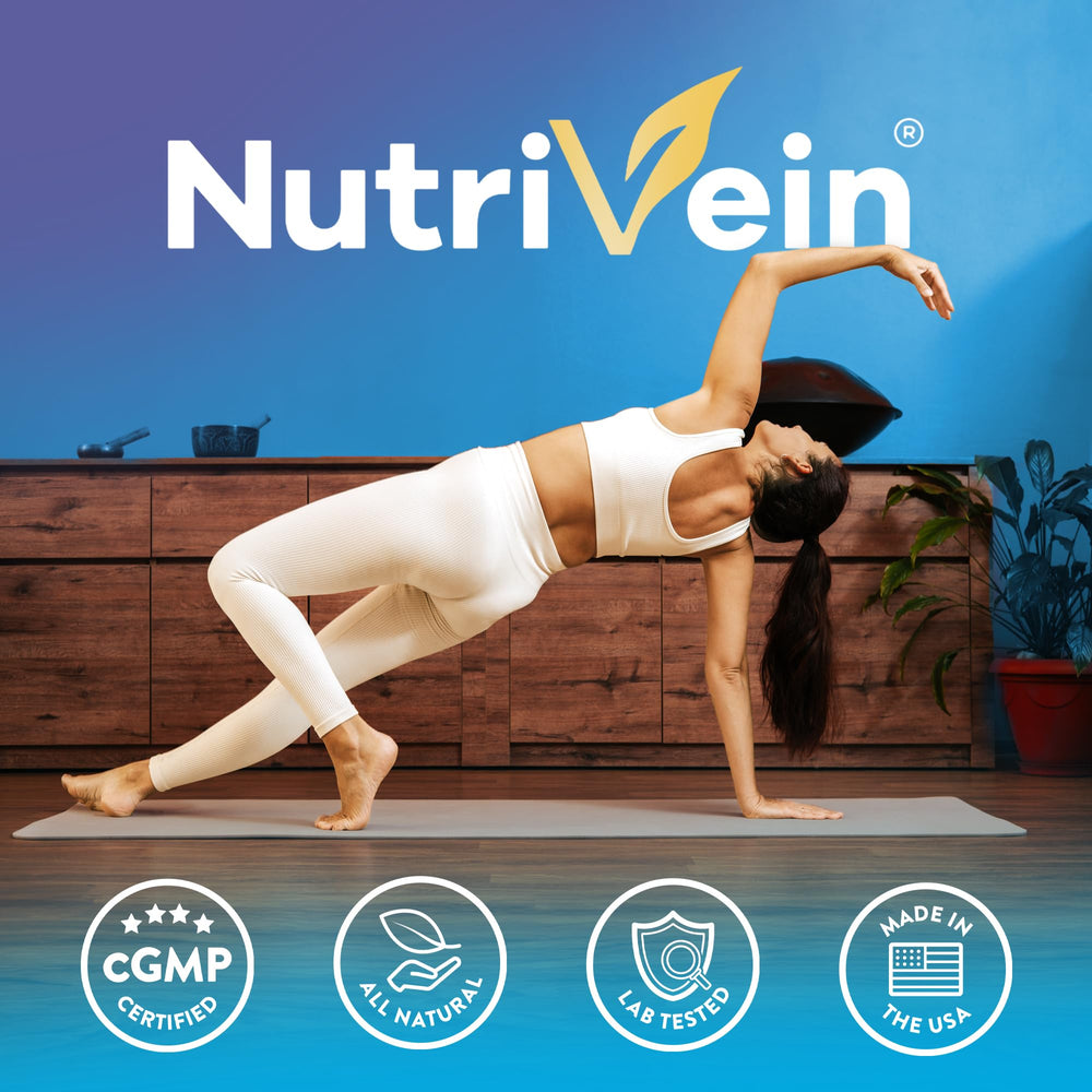 Nutrivein frasco en cocina mostrando integración en rutina diaria saludable