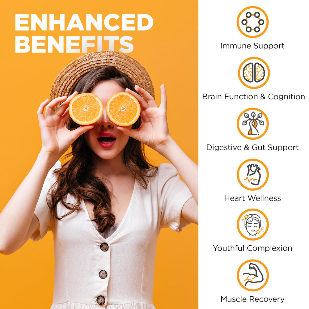Nutrivein capsule in hand illustrating serving size and convenience benefit