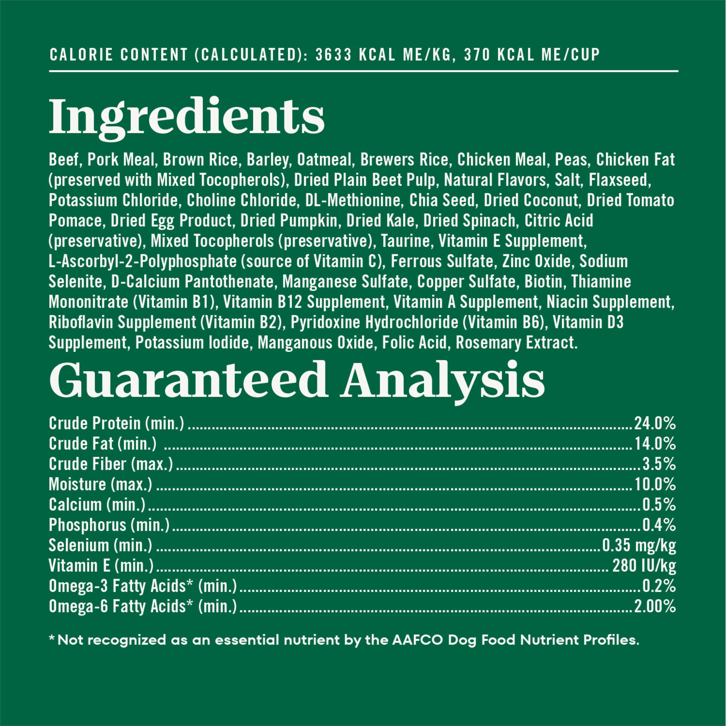 Nutro ingredientes naturales carne y arroz integral demostrando origen reconocible