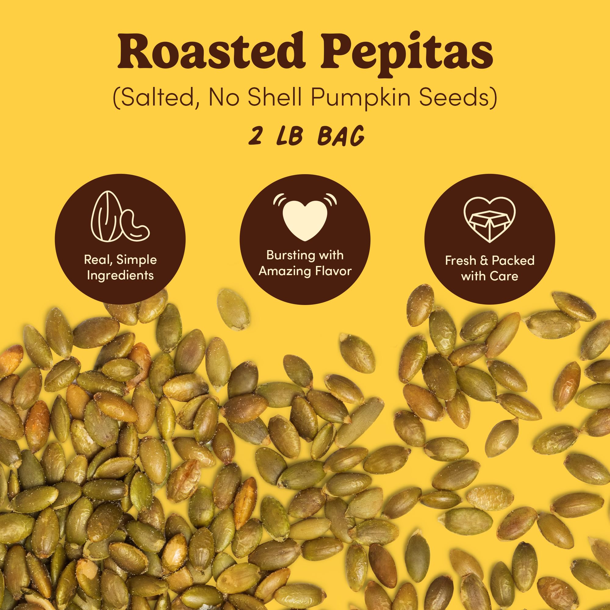 Nuts.com etiqueta con información nutricional y sellos de dietas, confianza