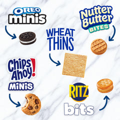 Nutter Butter Bites montoncito mostrando relleno de cacahuate y atractivo