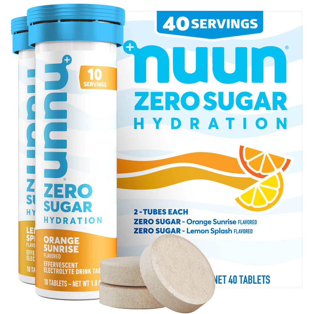 Nuun envase frontal Mixed Citrus mostrando tubos y diseño atractivo