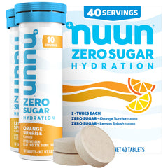 Nuun envase frontal Mixed Citrus mostrando tubos y diseño atractivo