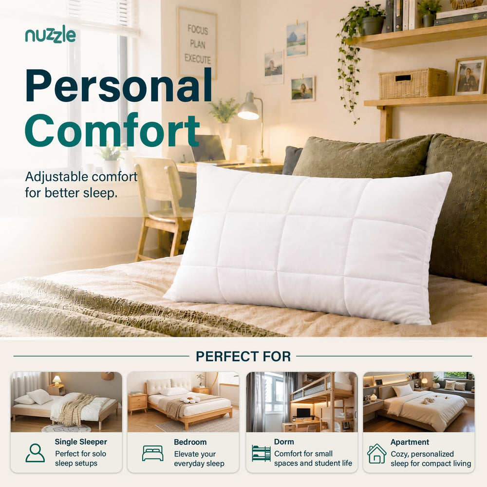 Nuzzle in lifestyle setting on sofa conveying hotel-style relaxation
