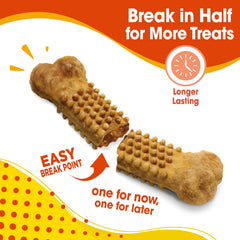 Nylabone Nubz textura cercana que muestra surcos limpiadores y durabilidad