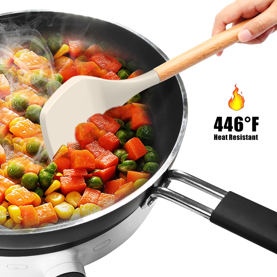 oannao utensilios colgados en cocina ahorrando espacio y orden