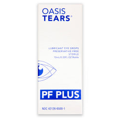 Oasis TEARS detalle de la punta dispensadora que mantiene la esterilidad y seguridad