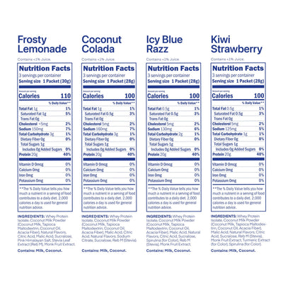 Oath Nutrition single stick close-up displaying powder texture and easy-to-measure portion