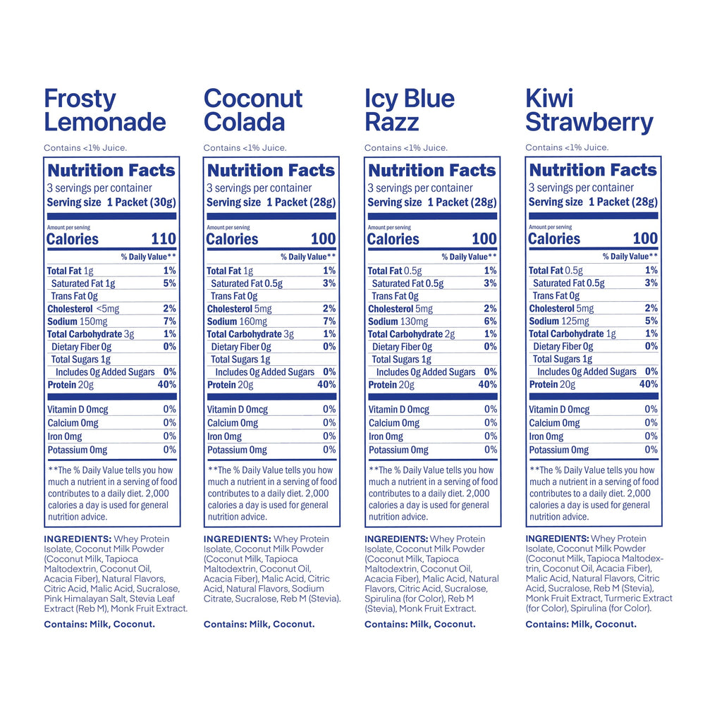 Oath Nutrition single stick close-up displaying powder texture and easy-to-measure portion