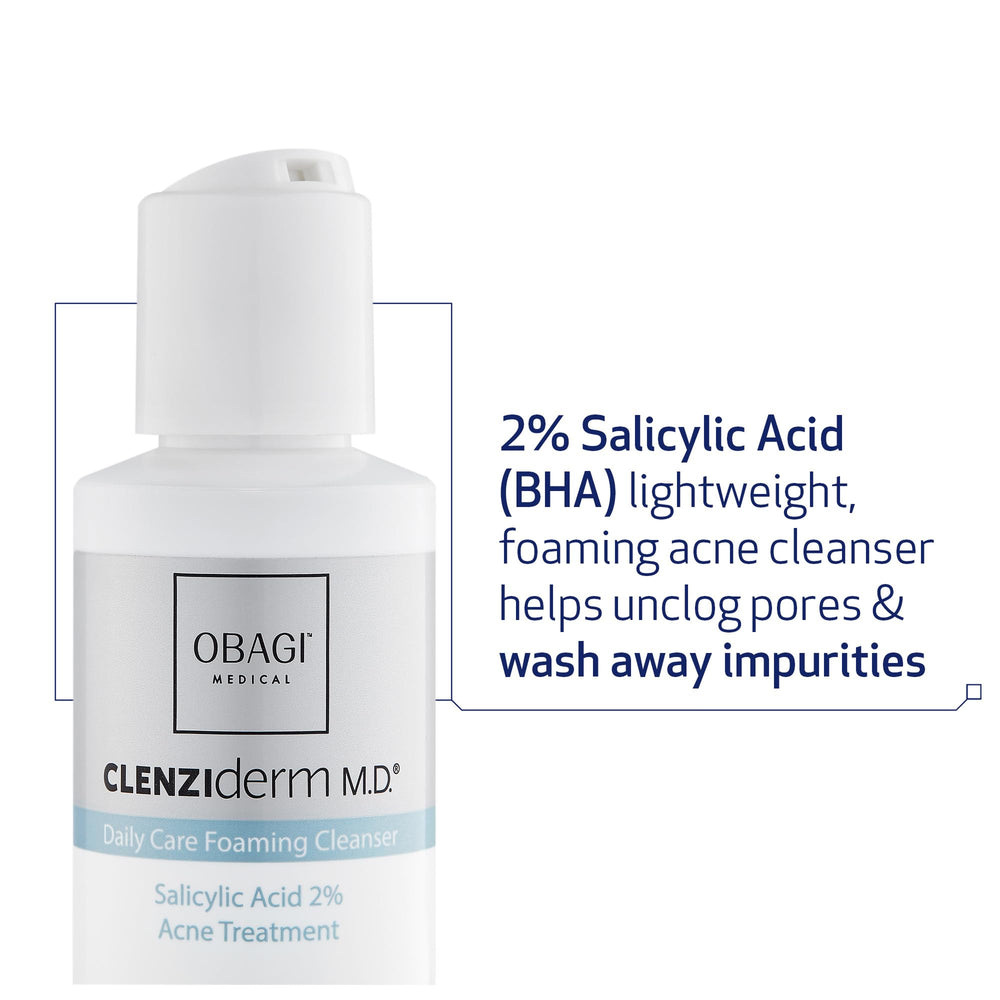 Obagi Medical espuma cercana textura ligera y fácil enjuague