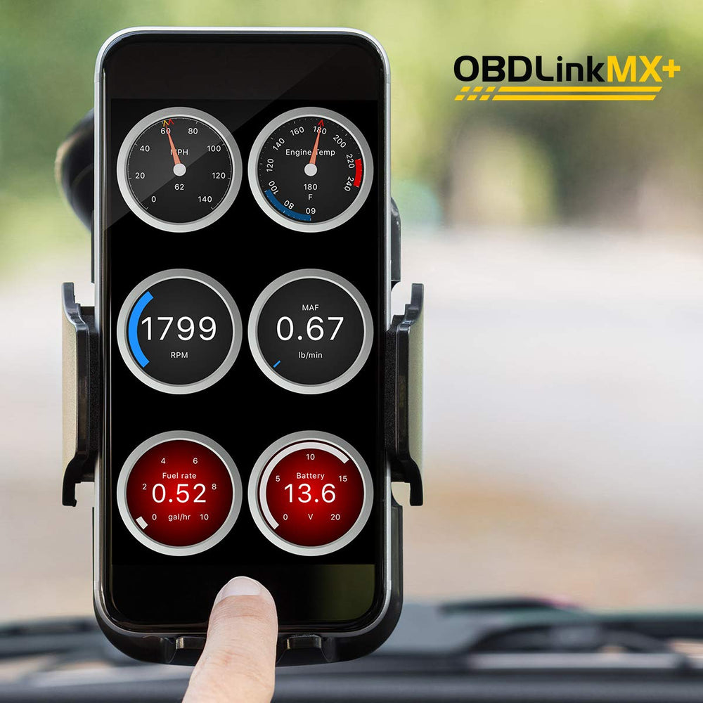 OBDLink MX+ size comparison beside keychain showing portable tool convenience